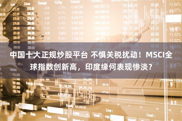 中国十大正规炒股平台 不惧关税扰动!MSCI全球指数创新高,印度缘何表现惨淡?