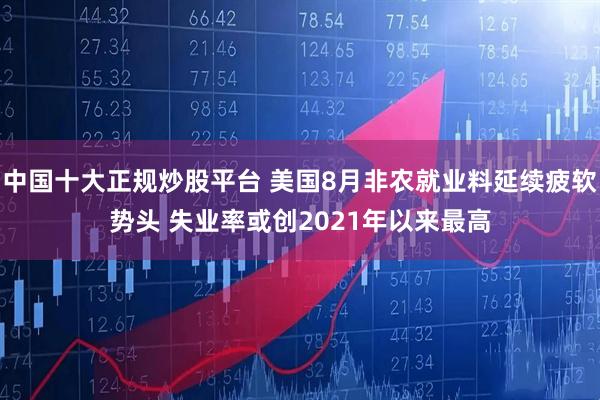 中国十大正规炒股平台 美国8月非农就业料延续疲软势头 失业率或创2021年以来最高